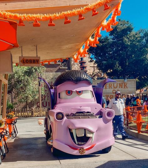 Can we just take a minute to appreciate Cars Land during Halloween? 🎃 📍 Disneyland’s California Adventure Theme Park #carsland #disneyland #californiaadventurehalloween Disneyland Halloween, Adventure Theme, Cars Land, California Adventure, Disney Halloween, Theme Park, Disneyland, Take A, California