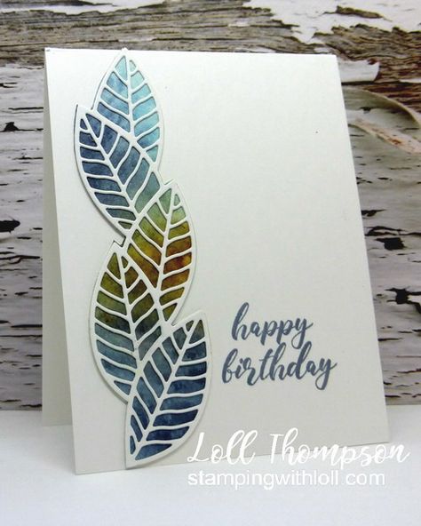 Penny Black Cards, Penny Black Stamps, Altenew Cards, Card Making Ideas, Leaf Cards, Masculine Birthday Cards, Happy Cards, Birthday Cards Diy, Card Making Techniques