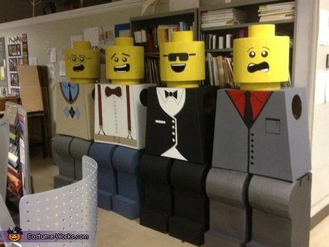 Lego Costumes, Toy Aisle, Lego Costume, Costume Works, Lego Man, 10 Dollars, Halloween Costume Contest, Costume Contest, Diy Life