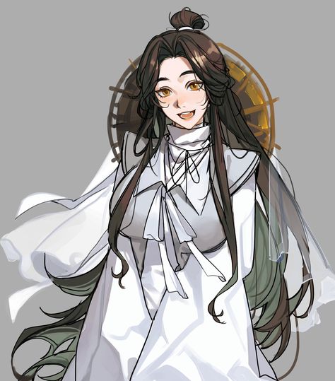 ▻ #TGCF #HeavenOfficialsBlessing Female Xie Lian Fanart, Tgcf Genderbend, Xie Lian Genderbend, Female Xie Lian, Fem Xie Lian, Fem Lesbian, Long Relationship, Love My Husband, Heaven's Official Blessing