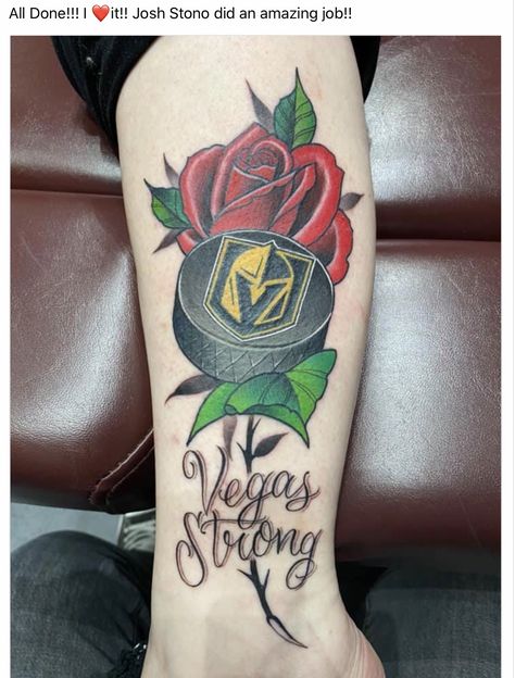 Golden Knights Tattoo Ideas, Vegas Golden Knights Tattoo, Golden Knights Tattoo, Knights Tattoo, Vegas Knights, Golden Knight, Knight Tattoo, Jordan Room Ideas, Disney Wall