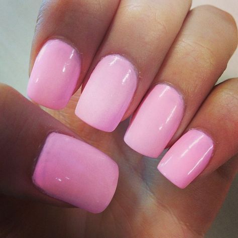 Barbie Pink Nails, Nails 2014, Baby Pink Nails, Her Nails, Nail Candy, Shiny Nails, Pink Nail Polish, Get Nails, Pink Nail