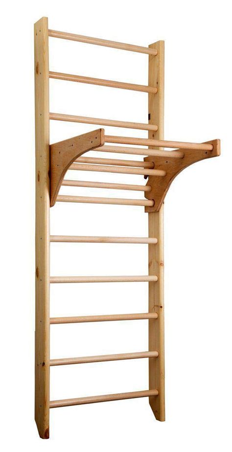 Swedish Ladder, Wall Bars, Toddler Climbers, Ladder Bar, Wooden Playground, Dip Bar, Rope Ladder, Sport Gymnastics, Gym Room