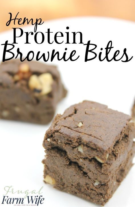 Protein Powder Bites, Protein Brownie, Hemp Protein Powder, Protein Brownies, Farm Wife, Hemp Protein, Protein Powder Recipes, Protein Bites, Best Gluten Free Recipes