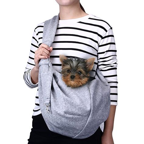 Cat Sling, Small Dog Carrier, Dog Carrier Sling, Puppy Carrier, Pet Sling, Dog Sling, Sling Carrier, Dog Bag, Cat Carrier