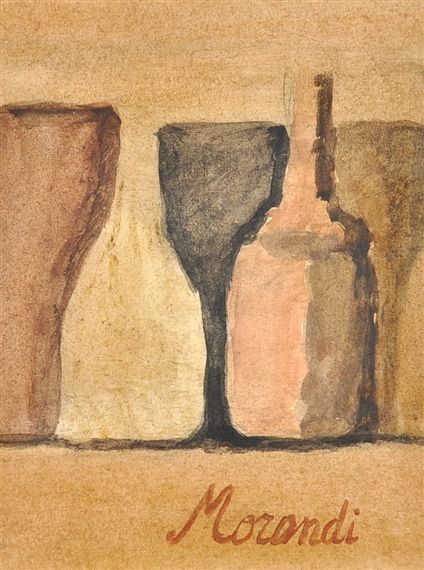 View Still Life By Giorgio Morandi; Watercolor on paper; 13 x 11 ½ in.; Signed; . Access more artwork lots and estimated & realized auction prices on MutualArt. Georgio Morandi, Giorgio Morandi, Still Life Oil Painting, Italian Painters, Still Life Art, Watercolor On Paper, Italian Artist, Magazine Art, Oil Painting Landscape