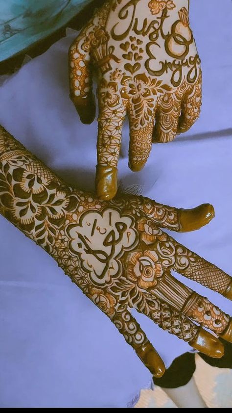 F Name Mehndi Design, Groom Name In Mehndi Design, Engagement Bride Mehndi Designs, Name Mehandi Designs, Mehndi Designs For Bride Bridal, Mehndi Designs For Engagement Brides, Engagement Mahendi Design, Mehendi Design For Bride, Engagement Mehndi Designs For Bride