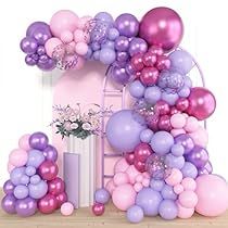 Purple Balloon Garland, 36 Inch Balloons, Purple Balloon, Rapunzel Birthday Party, Jumbo Balloons, Small Balloons, Yellow Balloons, Purple Balloons, Purple Birthday