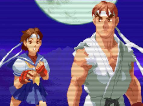 Fighting Games, Gaming, Sprite, Aesthetic, Street Fighter, Mortal Kombat, Marvel vs Capcom, Pixel Art, Chun Li, Cammy White, Guilty Gear Ryu And Sakura, Sprite Aesthetic, Sakura Kasugano, Sakura Street Fighter, Street Fighter Ex, Street Fighter Wallpaper, Street Fighter Zero, Street Fighter Tekken, Street Fighter Game