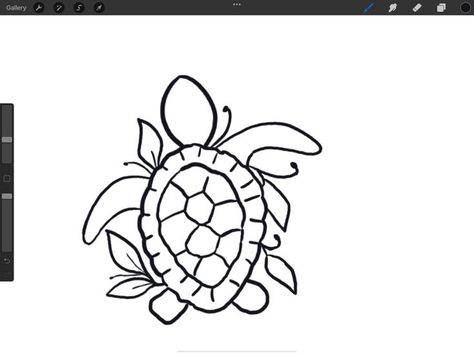 eli's turtle tattoo Turtle Stencil, Cute Turtle Tattoo, Hibiscus Drawing, Beachy Tattoos, Easy Eye Drawing, Turtle Tattoo Designs, Z Tattoo, Turtle Tattoo, Dragon Ball Artwork