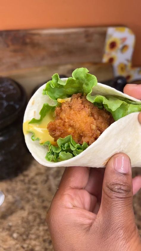 Honey Mustard Snack Wrap, Mcdonalds Snack Wrap Recipe, Snack Wrap Mcdonalds, Chicken Marinate, Snack Wrap, Food Inspo, White Pepper, Wrap Recipes, Marinated Chicken