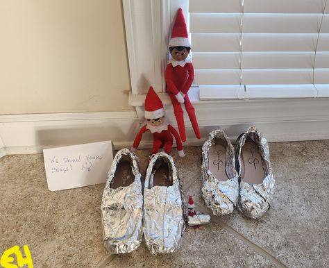 Elf Shoes, Shoe Shine, Shelf Ideas, Elf