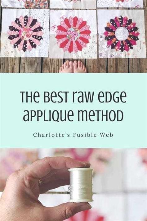 The Quilt Maker’s Toolkit – Charlotte’s Fusible Web for Raw Edge Applique – video tutorial Raw Edge Appliqué, Raw Edge Applique Tutorial, Raw Edge Applique Quilts, Raw Edge Applique Patterns, Applique Quilts Tutorial, Freemotion Embroidery, Knitting Circle, Sewing Methods, Applique Projects