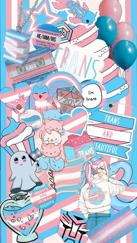 #trans #transgender #transgenderpride Hidden Trans Flag, Transfem Flag, Transgender Wallpaper, Trans Wallpaper, Nerd Boyfriend, All Robins, Trans Flag, Trans Pride, Connect With People