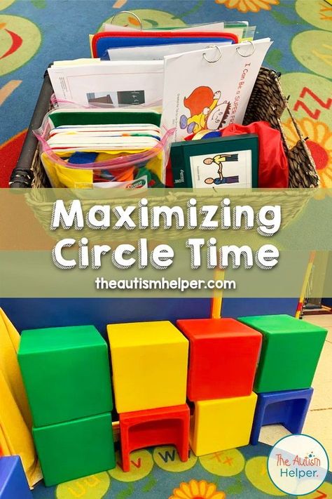 Maximizing Circle Time Group Games For Preschoolers, Circle Time Preschool, Preschool Circle Time Activities, Preschool Classroom Setup, Games For Preschoolers, Asd Classroom, Large Group Games, Group Games For Kids, Early Childhood Special Education