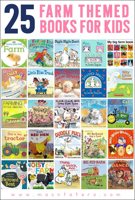 Farm Storytime, Farm Week, Farm Animals Preschool, Farm Lessons, Farm Theme Preschool, Summer Themes, Farm Books, Play Based Learning Activities, Farm Unit