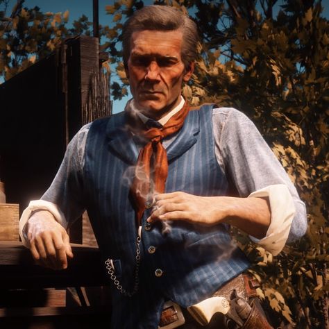 Hosea Matthews Icon, Rdr Icons, Hosea Matthews Rdr2, Rdr2 Hosea, Bot Pfp, Hosea Matthews, Got Any Games, Cowboy Games, Red Dead Redemption Ii