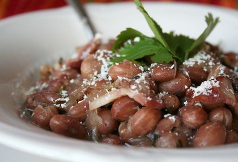 Frijoles Rancheros (with and without meat) Ranchero Beans, Ranch Style Beans Recipe, Frijoles Rancheros, Ranch Beans, Mexican Beans Recipe, Mexican Ranch, Ranch Style Beans, Mexican Beans, Homemade Salsa Verde