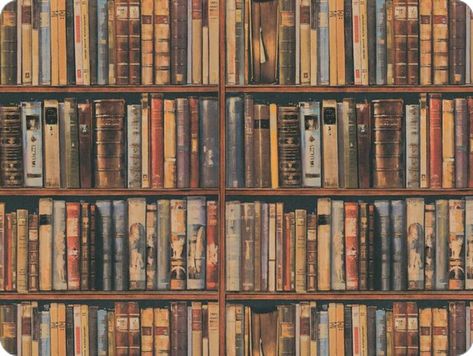 Book Theme Wallpaper, Painting Of Library, Old Bookshelf Aesthetic, Painted Book Shelf, Book Shelf Wallpaper, Witch Library, Old Library Aesthetic, Library Painting, Library Artwork