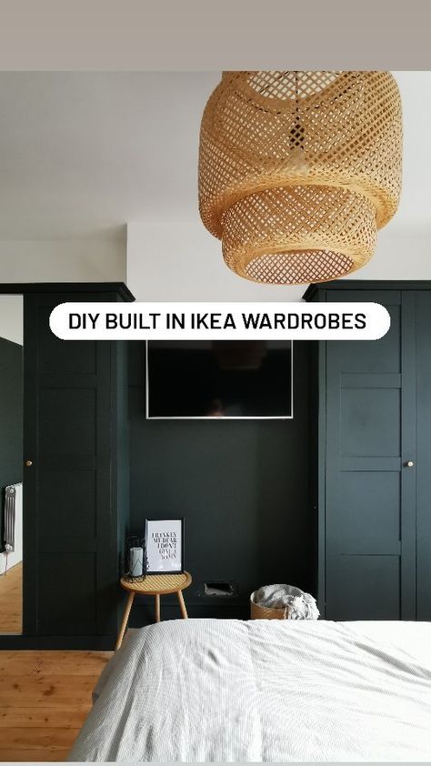 DIY built in wardrobes in 6 easy steps 🤞🏻 #ikeahackers #ikeahacks #ikeapaxhack #ikeahack #paxhack #upcycle #inspiretoupcycle… | Instagram Diy Built In Wardrobes, Ikea Pax Hack, Built In Wardrobes, Ikea Wardrobe, Ikea Hackers, Built In Wardrobe, Ikea Hack, Easy Steps, Easy Step