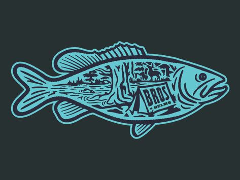 Din Winchester, Surf Vibes, Fish Illustration, Fish Logo, Retro Graphics, Vintage Drawing, Creative Portfolio, The Matrix, Graphic Design Resources