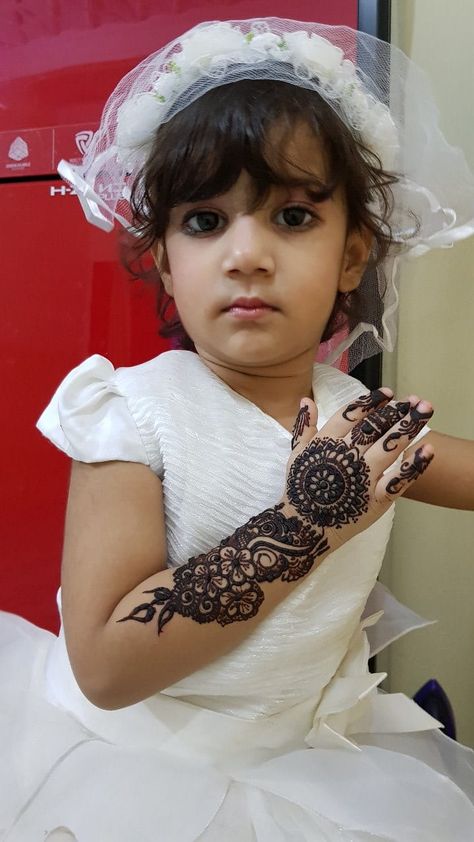 Mhndi Design, Baby Mehndi, Baby Mehndi Design, Simple Arabic Mehndi, Simple Arabic Mehndi Designs, Mehndi Designs For Kids, Mehndi Simple, Arabic Mehndi Designs, Arabic Mehndi