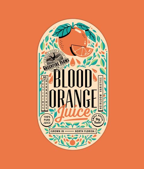 Juice Label Design, Juice Label, Illustration Design Graphique, Inspiration Typographie, Mises En Page Design Graphique, Canva Fonts, Graphic Design Packaging, Creative Packaging Design, Packaging Design Inspiration