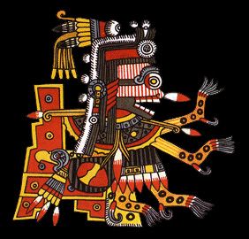 Itzpapalotl is the Obsidian or Clawed Butterfly, the Feminine Warrior.   For more Eastern and Western #Netal Chart Reports- www.fb.com/madamastrology Arte Haida, Planet Mercury, Haida Art, Mayan Art, Aztec Art, Mexican Art, Ancient Civilizations, Gods And Goddesses, Ancient Art