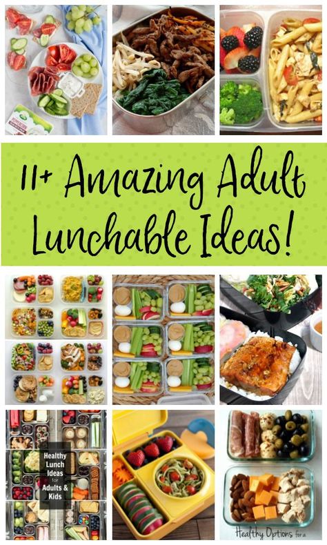 TONS of Adult Lunchable ideas! I love that these can be prepped ahead for easy and yummy weekday lunches. No more boring sandwiches! Adult Lunch Ideas, Adult Lunchable Ideas, Lunchable Ideas, Weekday Lunches, Healthy Packed Lunches, Adult Lunches, Cold Lunches, Prepped Lunches, Sandwiches For Lunch