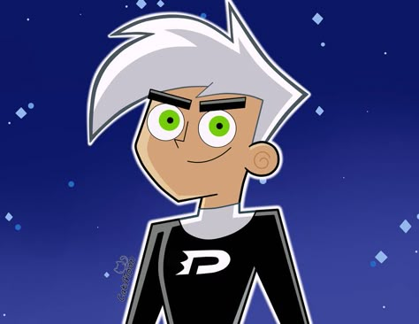 Johnny Phantom, Danny Phantom Aesthetic, Phantom Aesthetic, Dany Phantom, Characters Profile, Going Ghost, Danny Fenton, Aesthetic Cartoon, Phantom 3