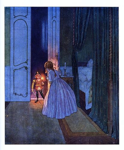 E. T. A. Hoffmann´s The Nutcracker and the Mouse King, Illustrared by Artuš Scheiner. Published in 1924 in Prague. Artuš Scheiner, Nutcracker And The Mouse King, The Mouse King, Edmund Dulac, Mouse King, Bolshoi Ballet, Fairytale Illustration, Nutcracker Ballet, The Nutcracker