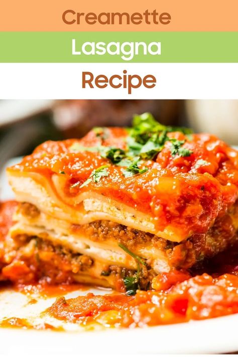 How to make Creamette Lasagna? Creamette Lasagna Recipe, Recipes With Ricotta Cheese, Lasagna With Ricotta Cheese, Recipe For Lasagna, Recipe With Ricotta, Lasagna With Ricotta, The Best Lasagna, Lasagna Recipe With Ricotta, Best Lasagna