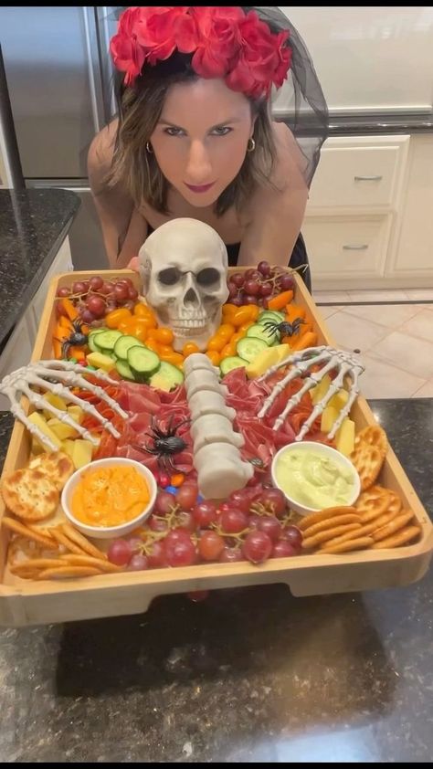 Spooky season is approaching! #halloweenvibes #halloweenparty #Halloween #halloweenfood #charcuterieboard #fruitplatter #platters | Food Platter Mum | Billie Eilish · bury a friend Spooky Fruit Platter, Halloween Fruit Platter, Summerween Ideas, Billie Eilish Bury A Friend, Halloween Cooking, Bury A Friend, Halloween Platter, Halloween Potluck, Halloween Treats To Make