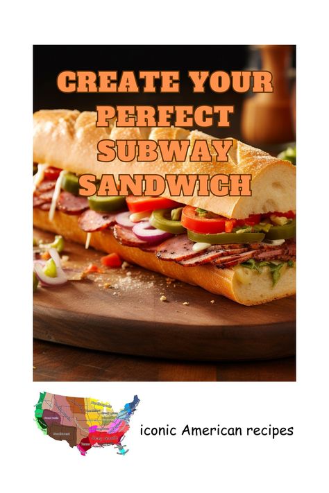 Craving a Subway sandwich? Learn how to make your own at home with this detailed guide! Customize your ingredients, select the perfect bread, meat, veggies, cheese, and sauce, and recreate the Subway experience in your kitchen. Try the Italian BMT, Cold Cut Combo, or Sweet Onion Teriyaki Chicken. #Subway #Sandwich #Recipe #Homemade #Delicious Subway Sandwich Recipe, Chipotle Southwest Sauce, Subway Sandwiches, Sweet Onion Sauce, Southwest Sauce, Subway Sandwich, Cold Cut, Homemade Sandwich, Classic Recipes