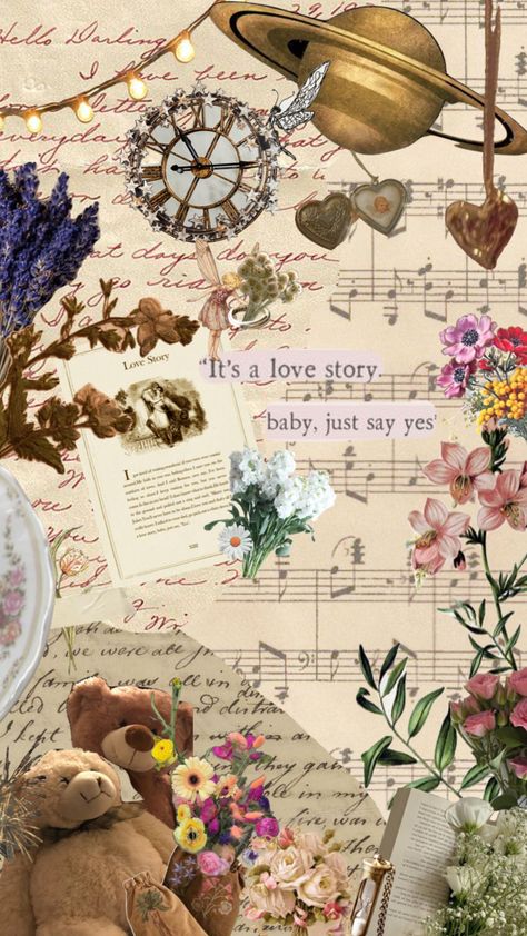 love story - taylor swift #taylorswift #taylorsversion #fearlesstaylorsversion Taylor Swift Writing On Paper, Love Story Taylor Swift Aesthetic, Taylor Swift Wallpaper Love Story, Taylor Swift Love Story Drawing, Love Story Poster Taylor Swift, Taylor Swift Scrapbook Wallpaper, Love Story Taylor Swift, Taylor Swift Love Story, Love Story Taylor