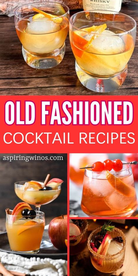 Lavender Old Fashioned, Types Of Old Fashioned Drinks, The Best Old Fashioned Cocktail, Fancy Old Fashioned Cocktail, Oldfashion Cocktail Recipes, Wisconsin Old Fashioned Cocktail, Old Fashioned Bar For Party, Smoked Old Fashioned Recipes Cocktail, Smokey Old Fashioned Cocktail