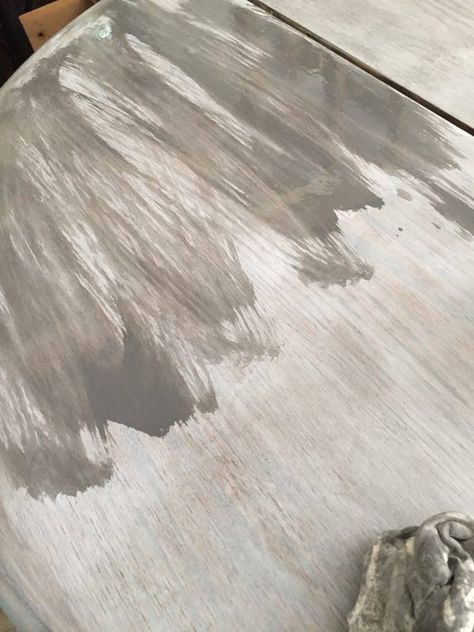 Diy Weathered Wood Look With Stain, Gray Stained Dining Table, Gray Washed Wood, Weathered Stained Wood, Weathered Furniture Diy, Distressed Gray Furniture, Gray White Wash Wood, How To Gray Wash Furniture, White Wash Over Grey Paint