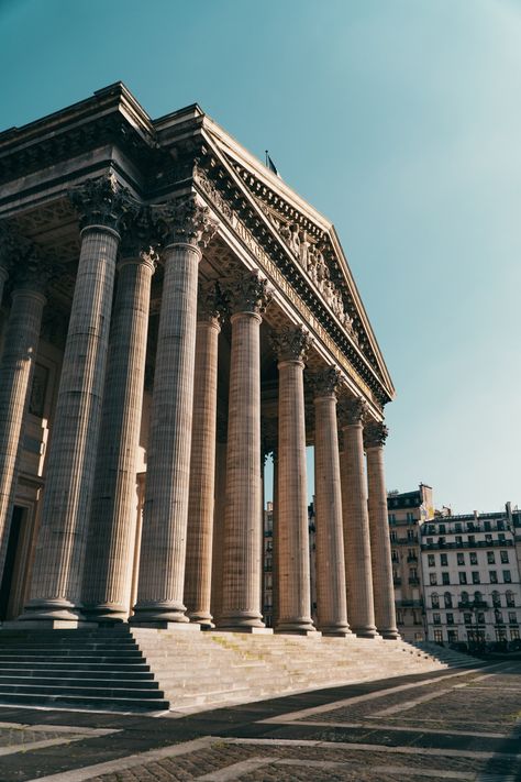 brown concrete building during daytime photo – Free Image on Unsplash Pantheon Paris, Brown Concrete, About Paris, History Architecture, Paris Travel Guide, Concrete Building, Cities In Europe, Paris Travel, Brooklyn Bridge