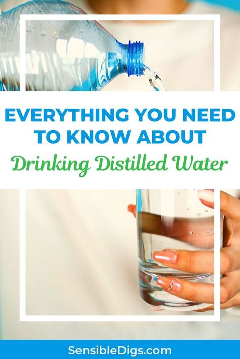 Can you drink distilled water instead of tap water? The answer is yes. But there are a few more things to know about drinking distilled water. Our guide breaks it all down. #distilledwater #distillation #drinkingwater #drinkwater Water Station, Water Purification System, Water Benefits, Reverse Osmosis System, Diy Water, Alkaline Water, Safe Water, Yes But, Tap Water