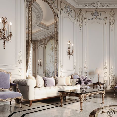 New Classic Decor, Classic Majlis, Bridal Shop Interior, Classic House Interior Design, Majlis Design, Luxury Living Room Decor, Country House Design, Italian Interior Design, Hall Interior Design