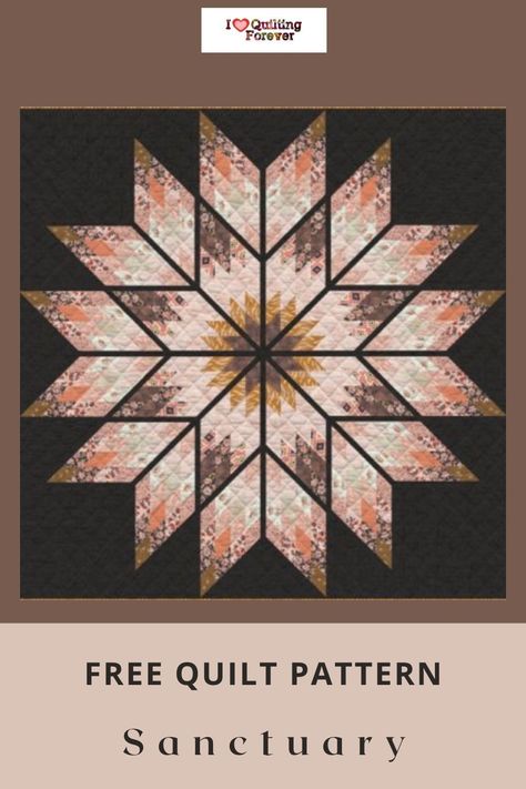 Prismatic Star Quilt Pattern Free, Free Lone Star Quilt Pattern, Free Cross Patterns Printable, Morning Star Quilt Pattern Free, Free Star Quilt Patterns Printables, Patchwork Patterns Free, Quilt Inspiration Free Pattern, Free Star Quilt Patterns, Star Quilts Patterns Free