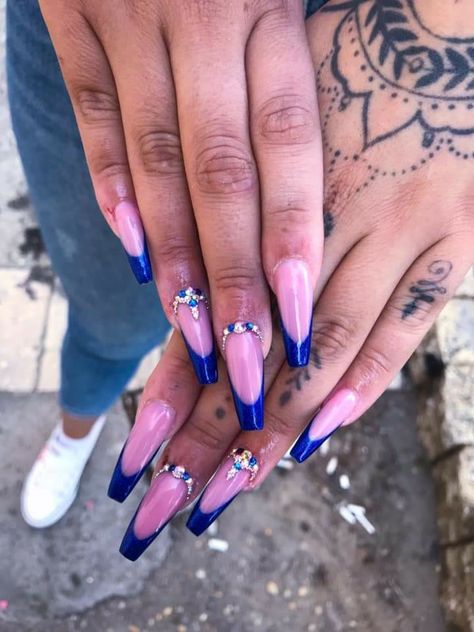 Unghie Gangsta, Dad's Birthday, Ombre Nail Designs, Bling Acrylic Nails, Luxury Nails, Fire Nails, Nail Arts, Perfect Nails, Ombre Nails