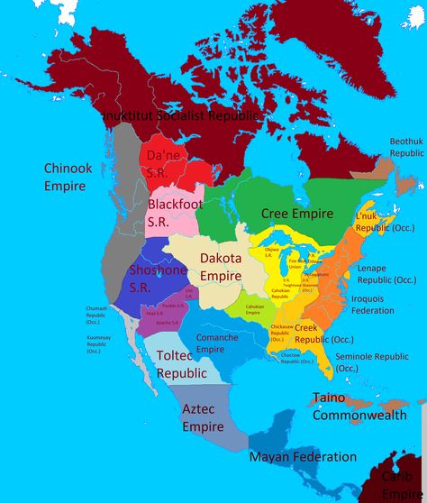 Alternate native American history Native American Map, American History Photos, American Indian History, Imaginary Maps, Native American Wisdom, History Notes, America Map, Texas History, Alternate History