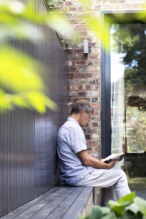 Aberdeen Park — fiftyfour Pod Office, Landing Window, Picture Window, Backyard Remodel, Large Garden, Victorian Terrace, Garden Studio, Garden Seating, Utility Room