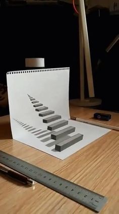 3d Effect Drawing, Drawing Hyperrealism, 3d Pencil Drawings, Draw And Paint, 3d Art Drawing, Geometric Design Art, Seni Dan Kraf, Beauty Art Drawings, Drawing And Painting