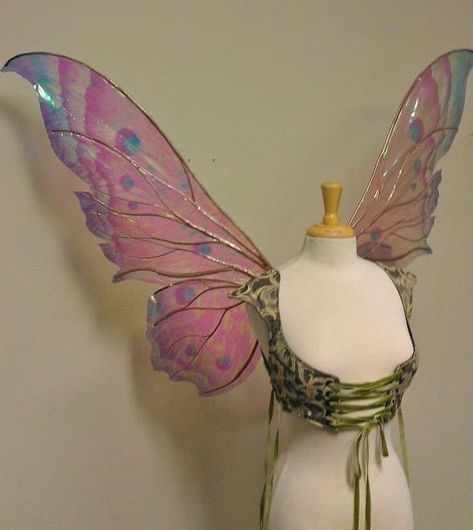 Flower Fairy Wings, Diy Fairy Wings, Enchanted Forest Party, Butterfly Fairy Wings, Diy Angels, Diy Wings, Fairy Clothes, Festival Costumes, Wings Costume