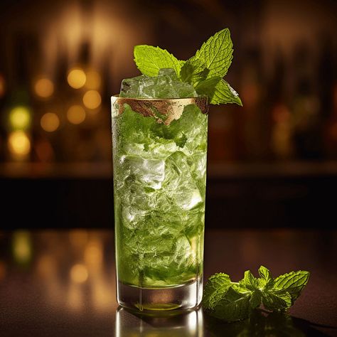 The Paan Mojito is a harmonious blend of sweet, sour, and slightly bitter flavors. The sweetness of the sugar is balanced by the tangy lime juice, while the bitterness of the paan leaves adds an intriguing depth. The mint leaves provide a refreshing, cooling sensation, making this cocktail perfect for a hot summer day. Aam Panna, Pineapple Mojito, Mojito Drink, Coconut Mojito, Light Cocktails, Mango Mojito, Mojito Mocktail, Spicy Cocktail, Strawberry Mojito