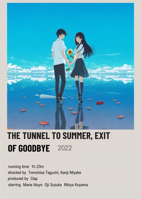 The Tunnel To Summer, Relatable Illustrations, Life With A Newborn, Anime Minimalist Poster, Good Animated Movies, Best Romance Anime, Japanese Animated Movies, Good Anime Series, About Pregnancy