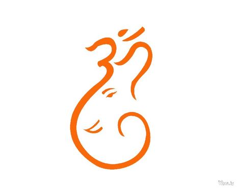 Om Wirh Ganesh Pictutres And Wallpaper , Om New Best Images Wallpaper Om, Om Images, Free Tag, Best Images, Ganesha, Sticker Design, Calligraphy, Arts And Crafts, For Free