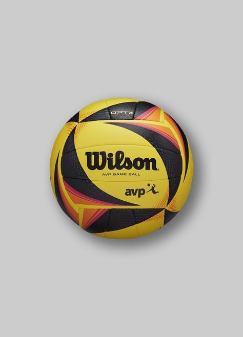 WILSON AVP OPTX. Professional Game Volleyball, with enhanced ball tracking, superior spin detection and a signature visual. Get yours at https://amzn.to/3zw3txO ! #volleyball #volley #volleyballplayer #volleyballmen #volleyballgirls #voleibol #sport Volleyball Set, Volleyball Players, Beach Volleyball, Soccer Ball, Yellow Black, Volleyball, Perfect Place, Soccer, Football